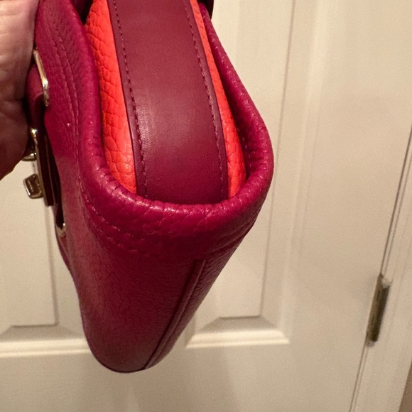 Coach Red and Orange Crossbody Bag - Picture 3 of 8